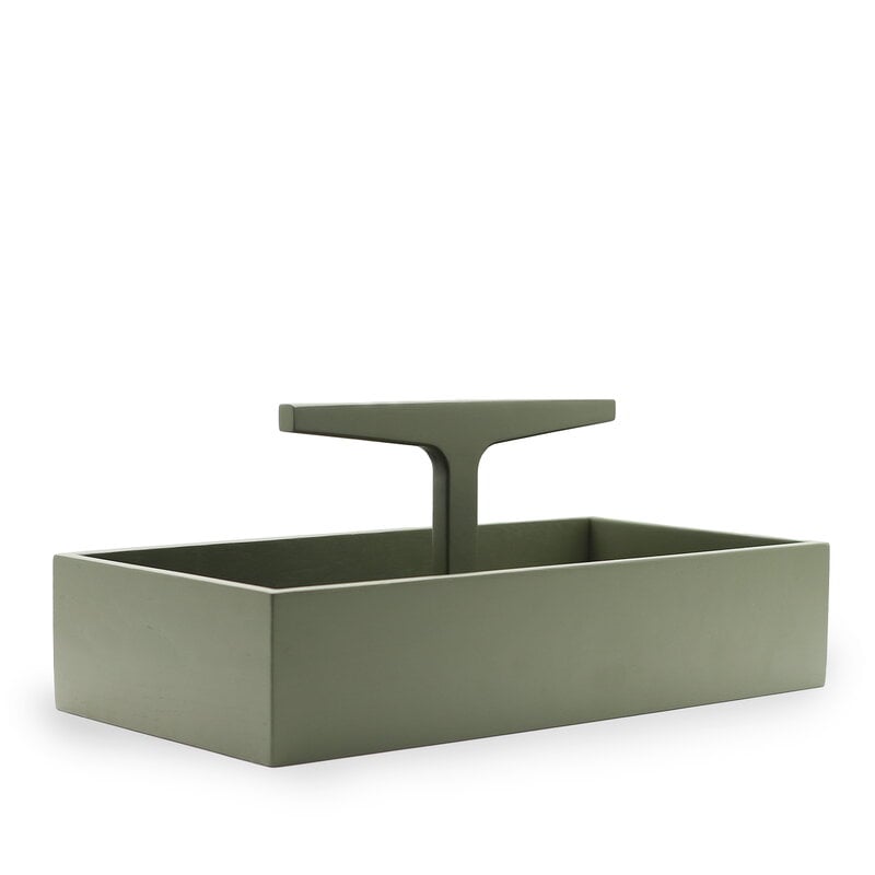Ro Collection Toolbox container, low, green oak, extra image