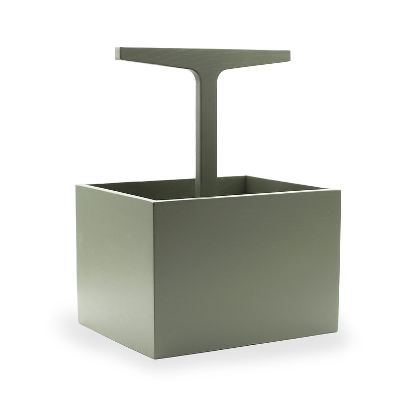 Ro Collection Toolbox container, high, green oak, extra image