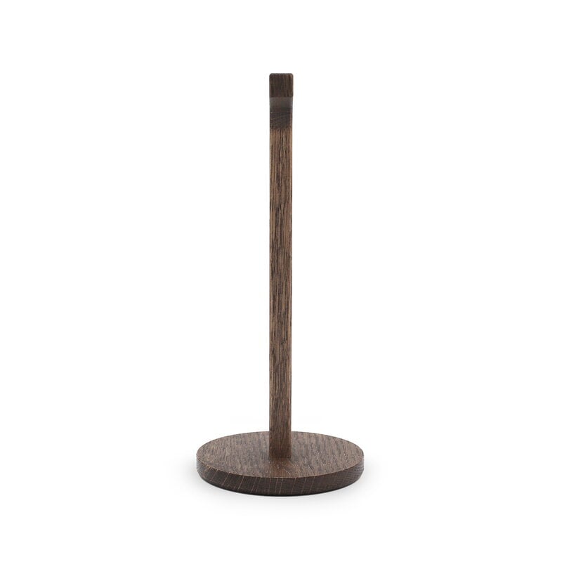 Ro Collection Toolie kitchen roll holder, dark stained oak, extra image