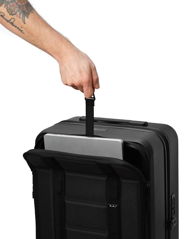 Db Journey Ramverk Pro Front-access Carry-on bag, black out, immagine extra
