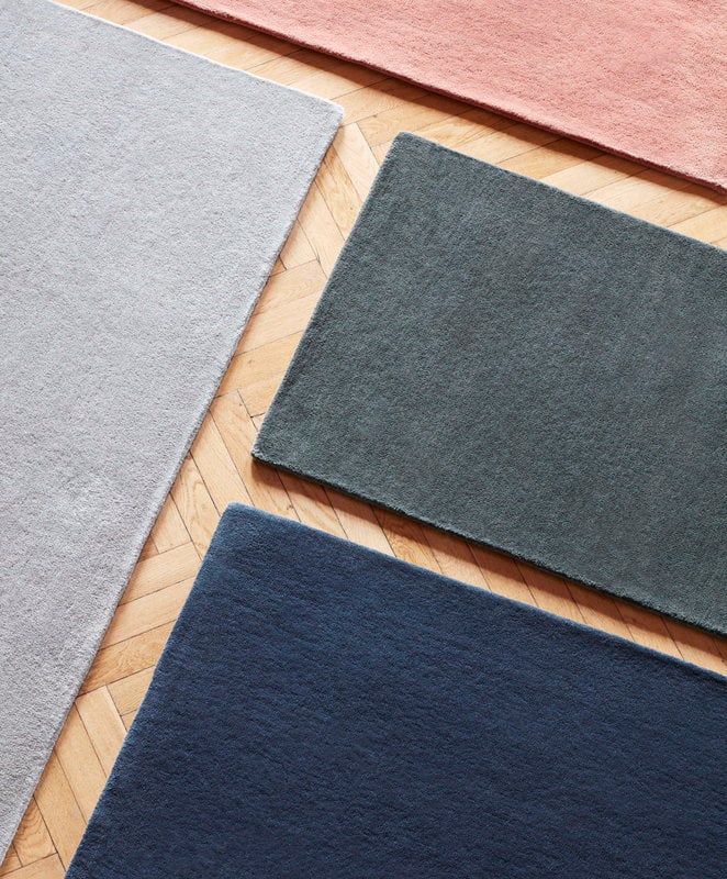 HAY Raw No rug, midnight blue | Finnish Design Shop