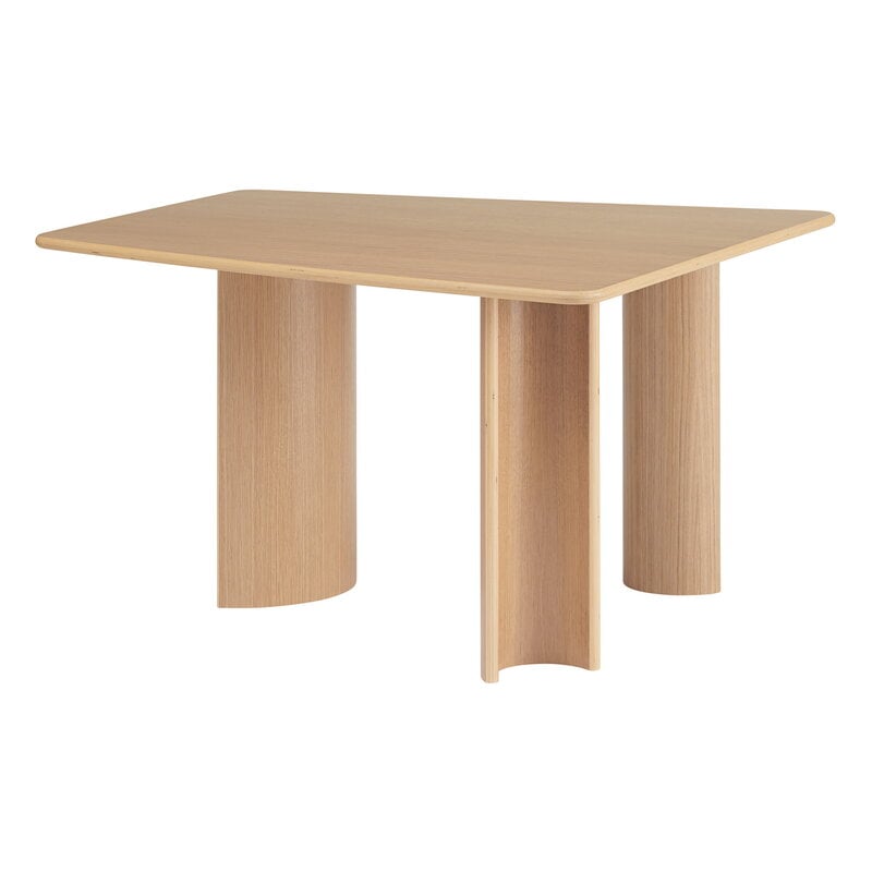 Muuto Table Re-norm, 130 x 120 cm, chêne laqué, image extra