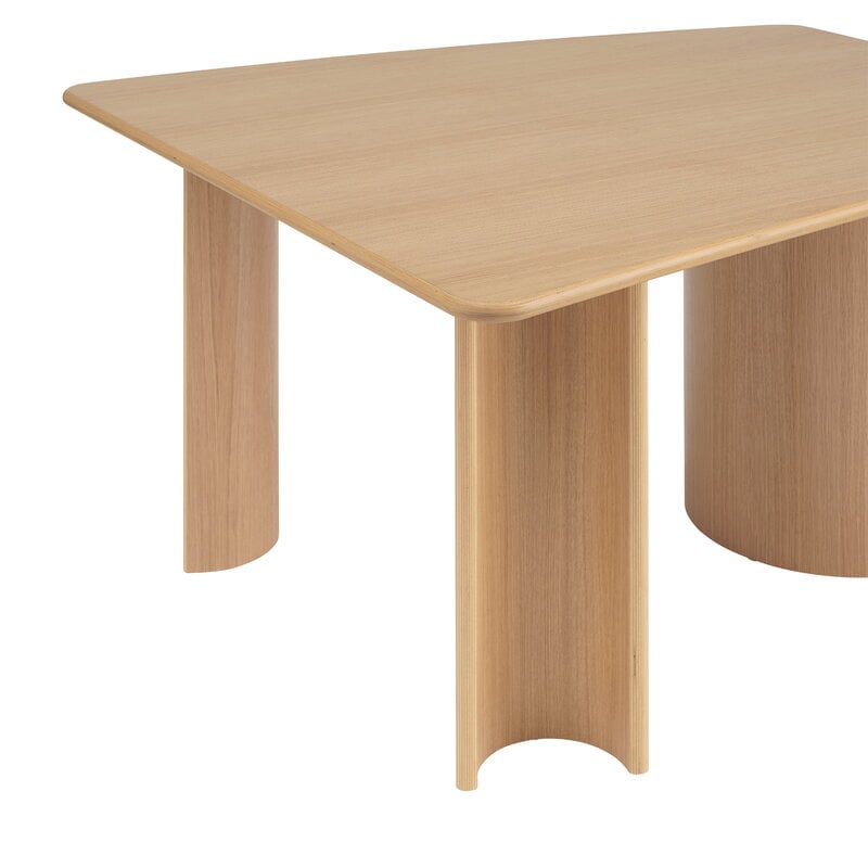 Muuto Table Re-norm, 130 x 120 cm, chêne laqué, image extra