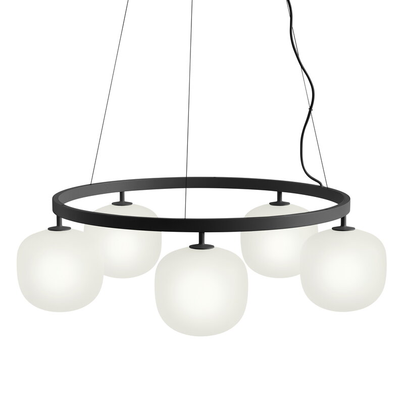 Muuto Rime Chandelier, black, extra image