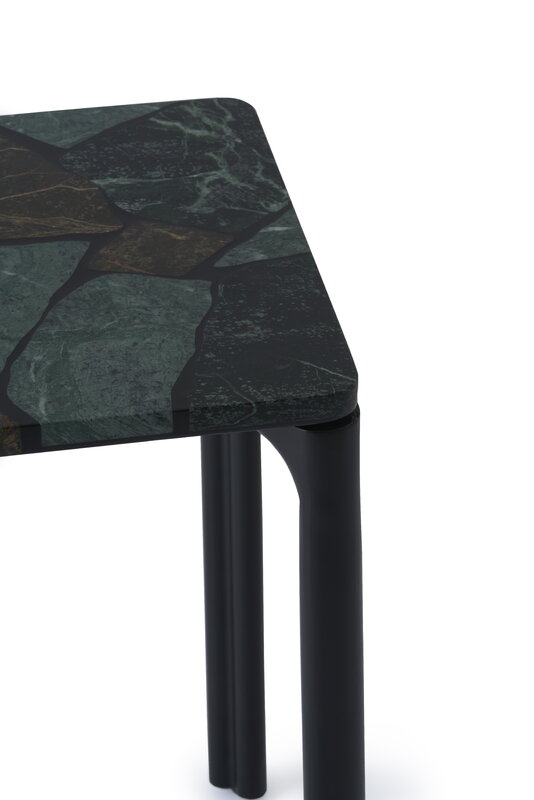 Tom Dixon Smash side table, mixed marble, view 3