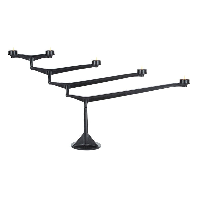 Tom Dixon Spin candelabra, black, extra image