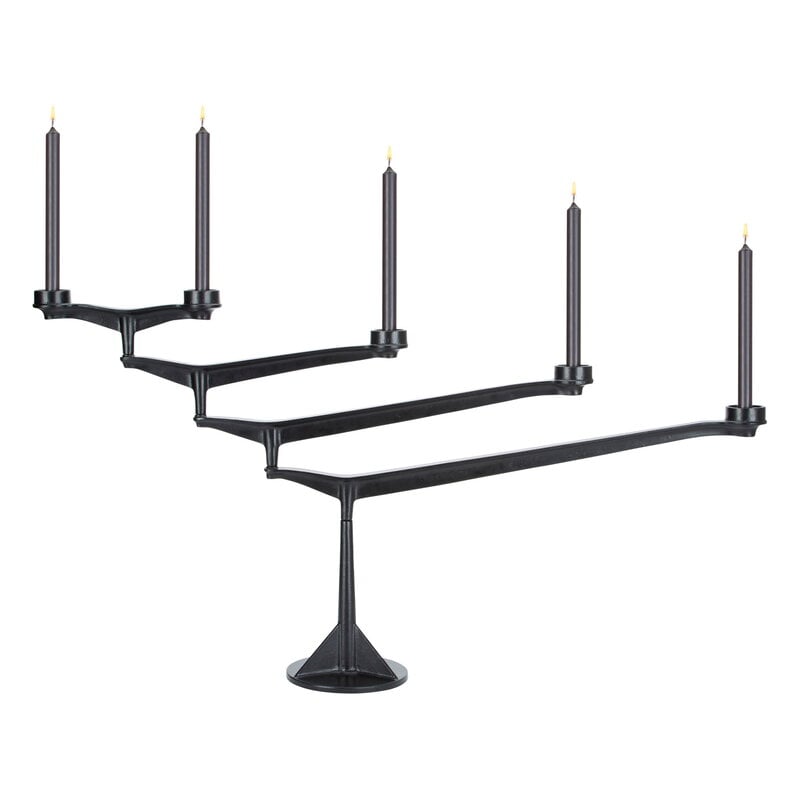 Tom Dixon Spin candelabra, black, extra image