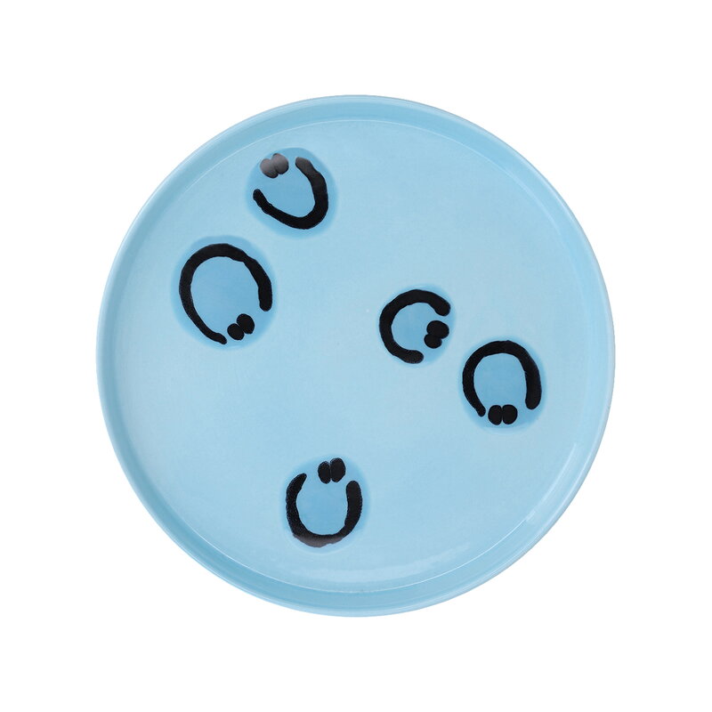 Frizbee Ceramics Baby plate, Kawaii, 15,5 cm, water smile, extra image