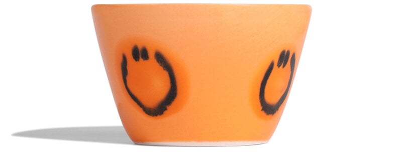 Frizbee Ceramics Super cup, 200 ml, orange smile, extra image