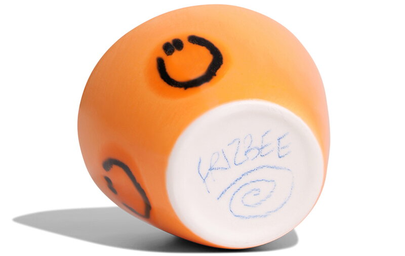 Frizbee Ceramics Super cup, 200 ml, orange smile, extra image