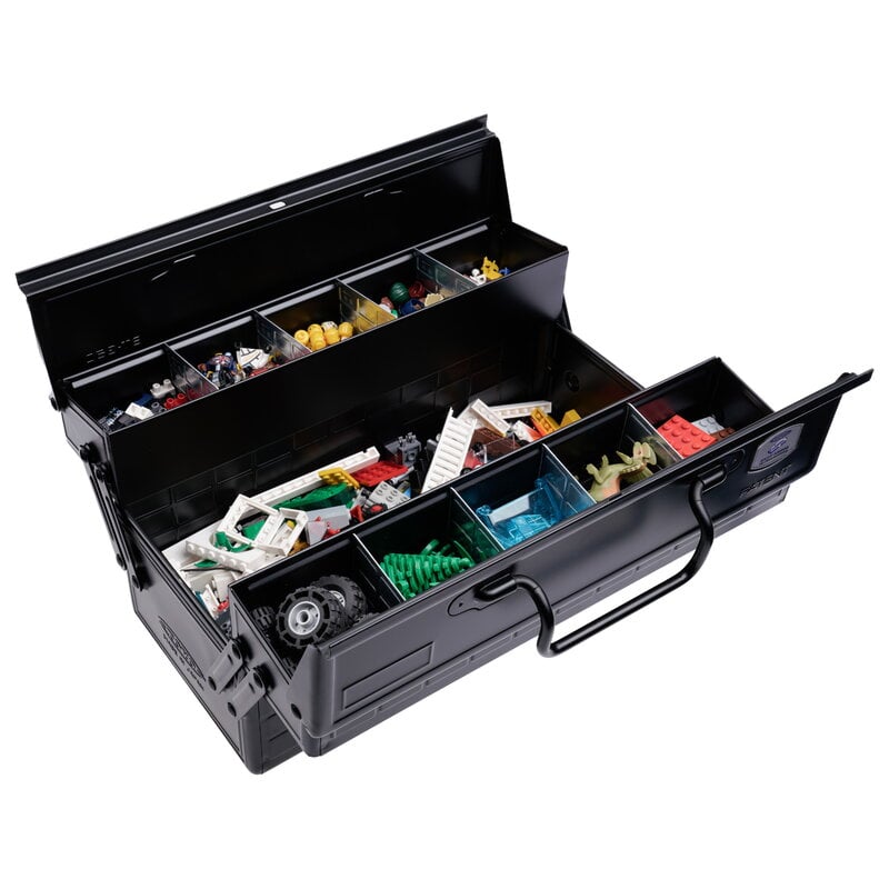Toyo Steel ST-350 Cantilever toolbox, black, extra image
