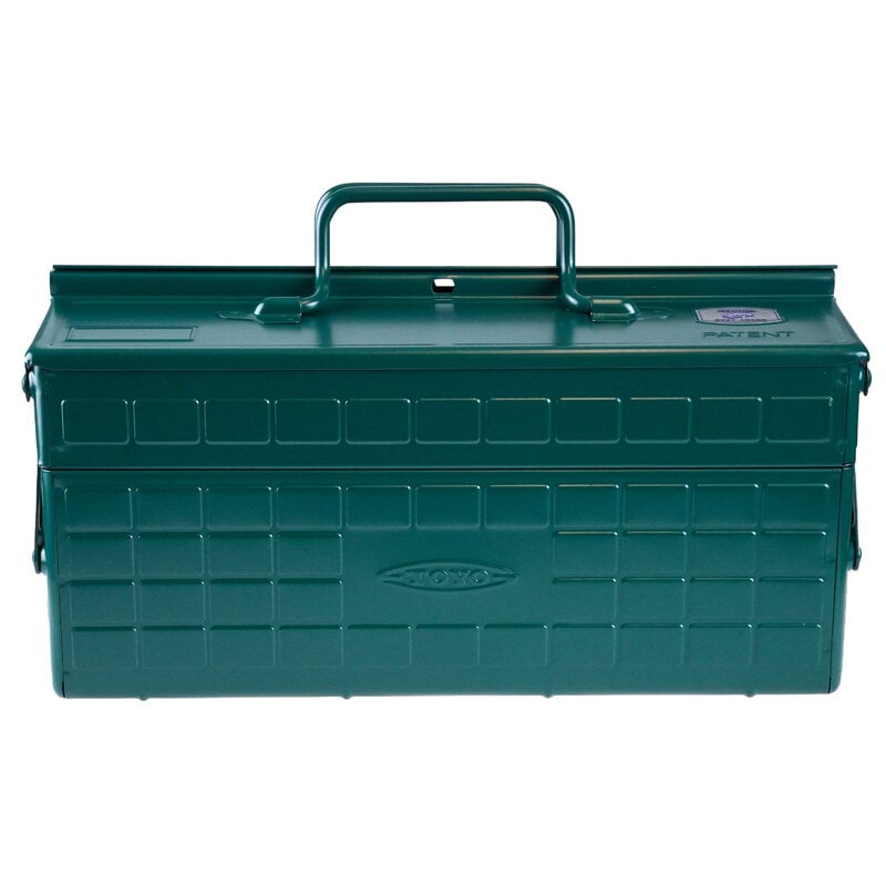 Toyo Steel ST-350 Cantilever toolbox, antique green, extra image
