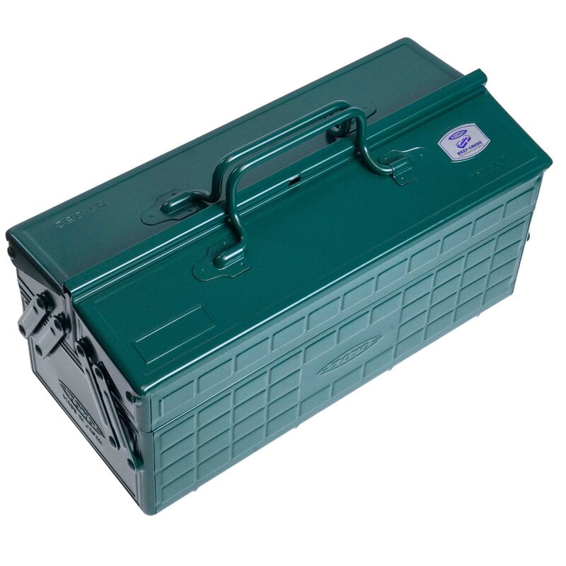 Toyo Steel ST-350 Cantilever toolbox, antique green, extra image