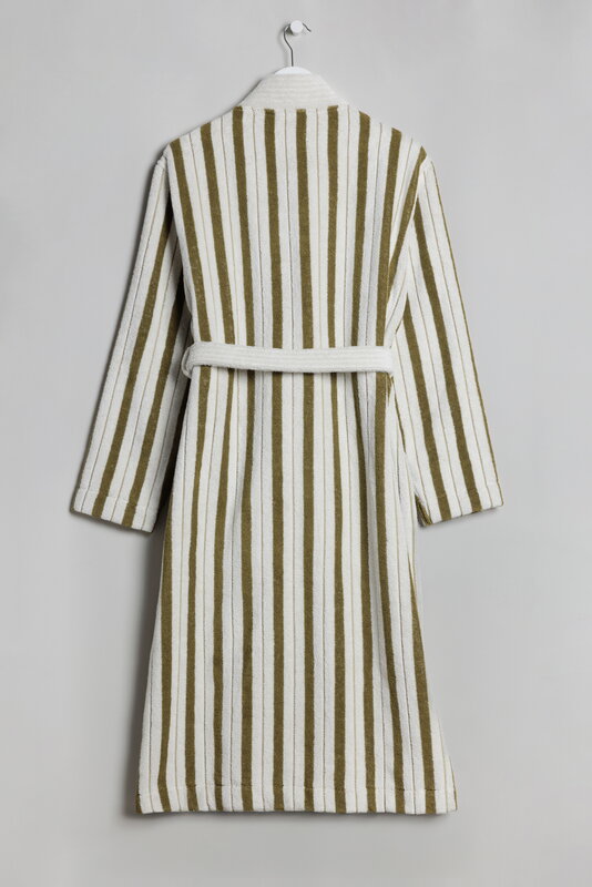 Baina Bath robe Sulis, heavyweight, caper - chalk, view 4