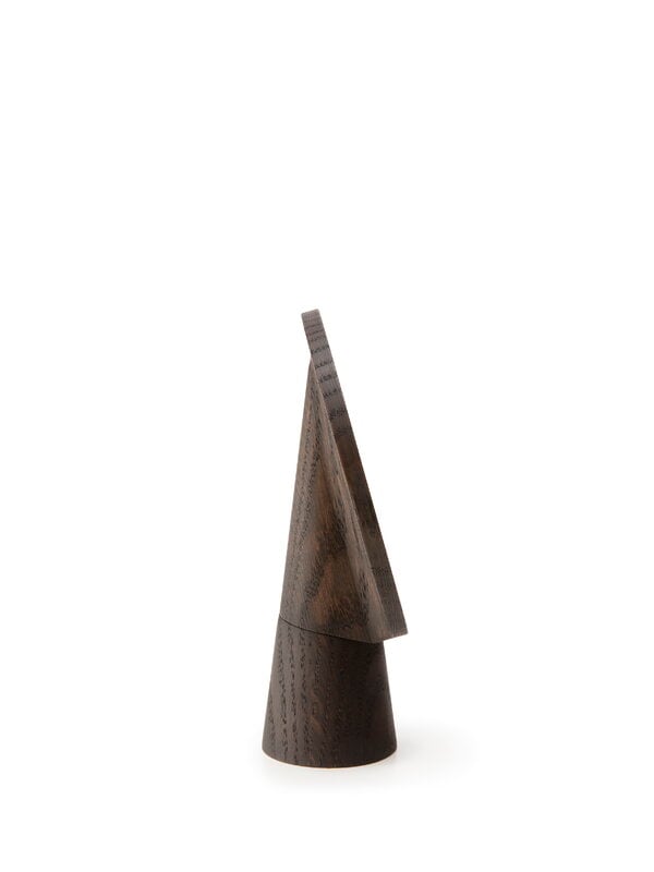 Wooden Kuvastin peili, pieni, tummanruskea, näkymä 3
