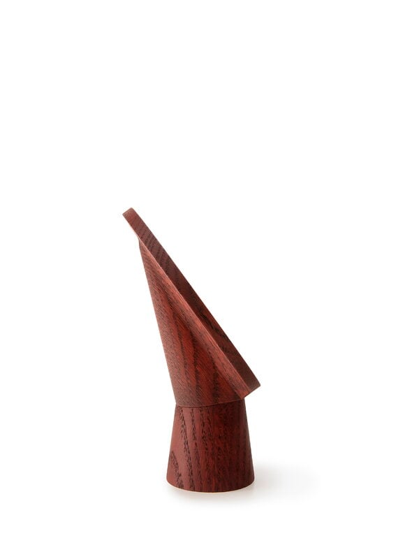 Wooden Kuvastin peili, pieni, punainen, näkymä 5