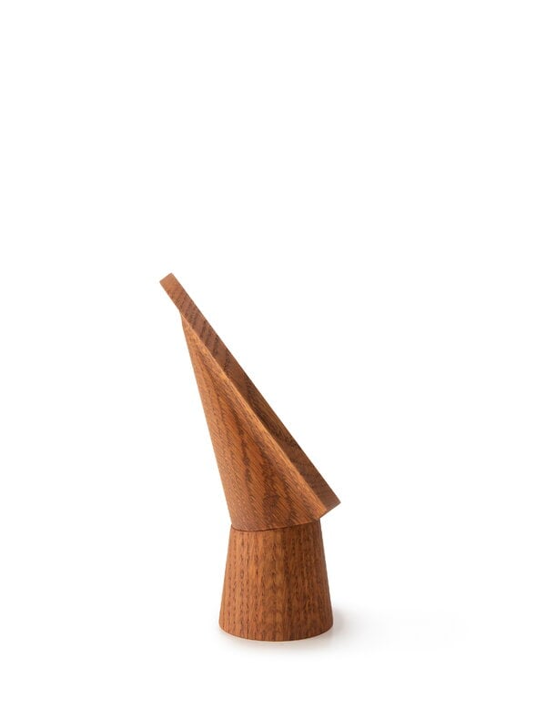 Wooden Kuvastin peili, pieni, ruskea, näkymä 3