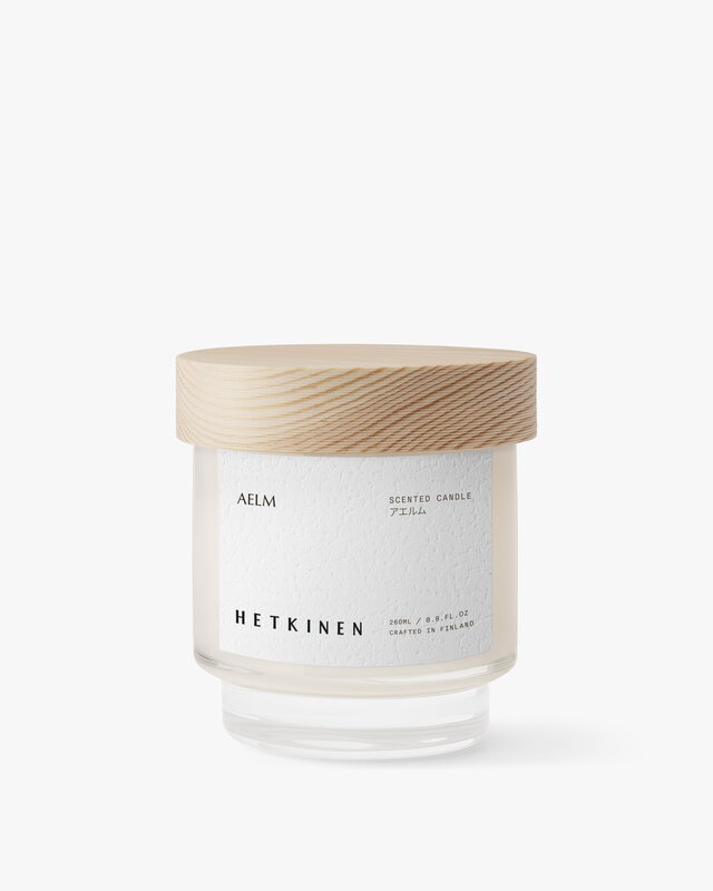 Hetkinen Vela perfumada Aelm, 260 ml, mecha de algodón, imagen extra