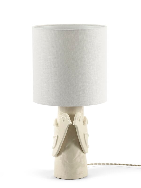 Serax Lámpara de mesa Paloma, blanca, imagen extra
