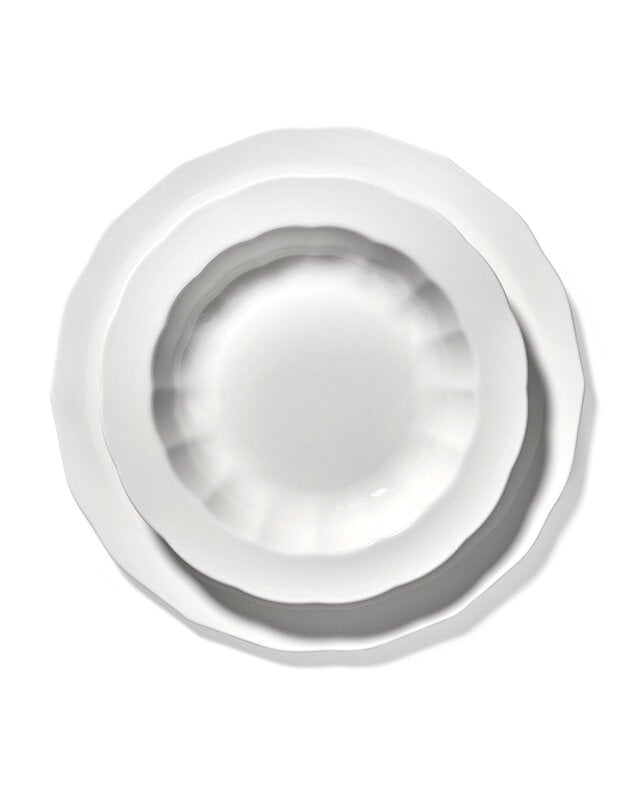 Serax Piatto fondo Silhouette, S, 21,5 cm, bianco, immagine extra