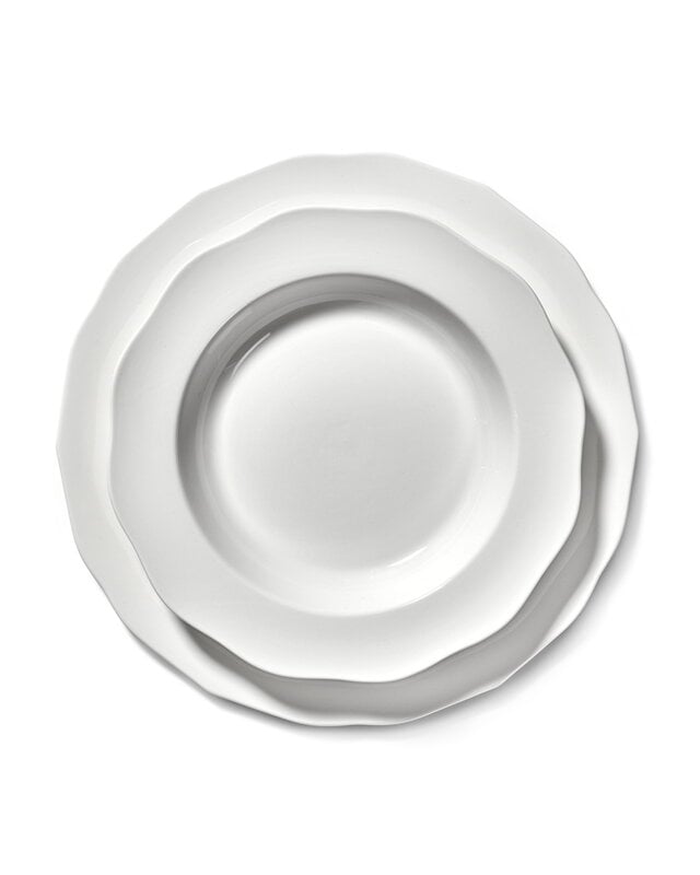 Serax Silhouette pastalautanen, 22 cm, valkoinen, näkymä 3