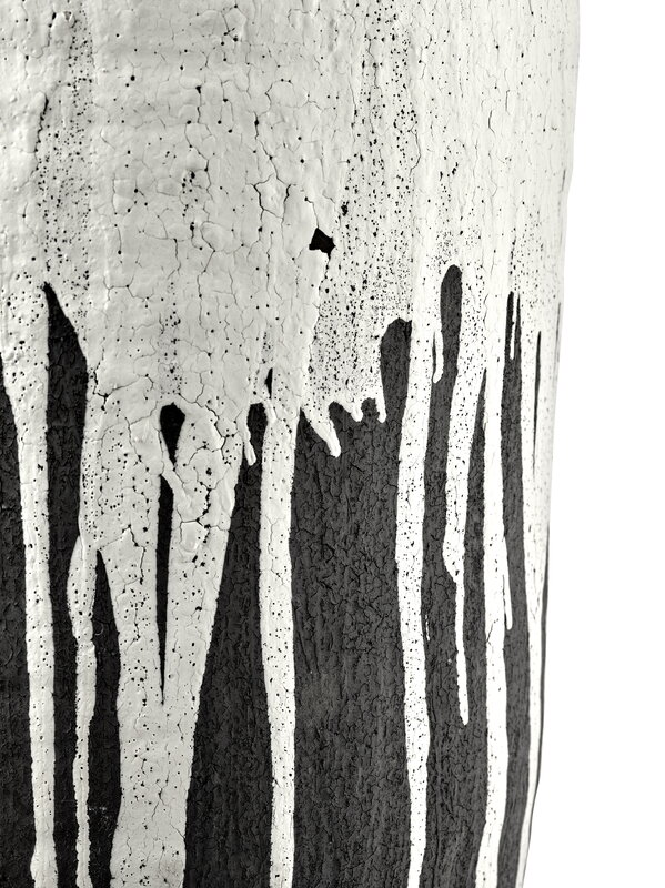 Serax Dune 02 maceta, L, blanco roto - marrón oscuro, imagen extra