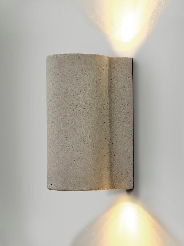 Serax Primary Shape °3 wall lamp, concrete, extra image