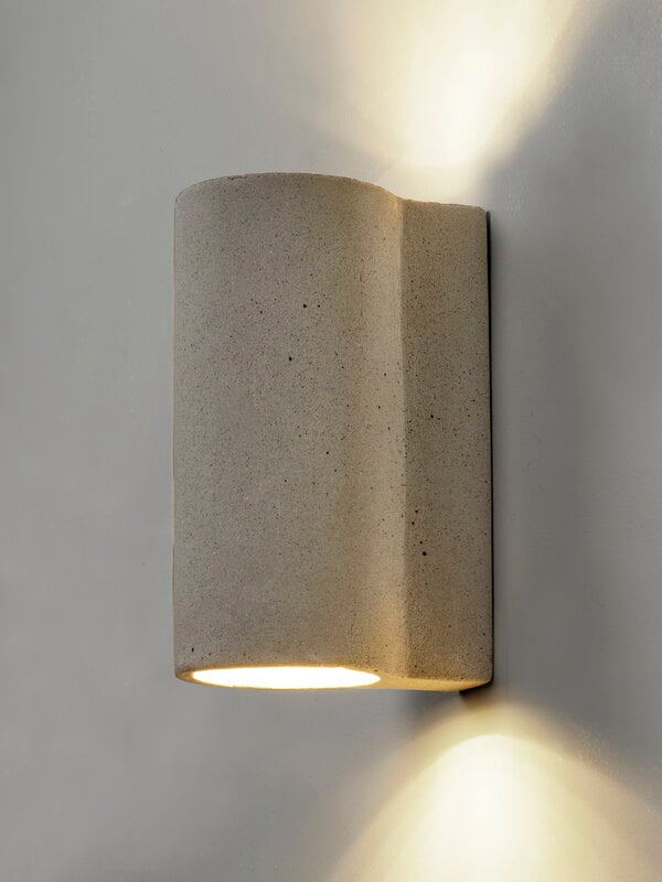 Serax Primary Shape °3 wall lamp, concrete, extra image