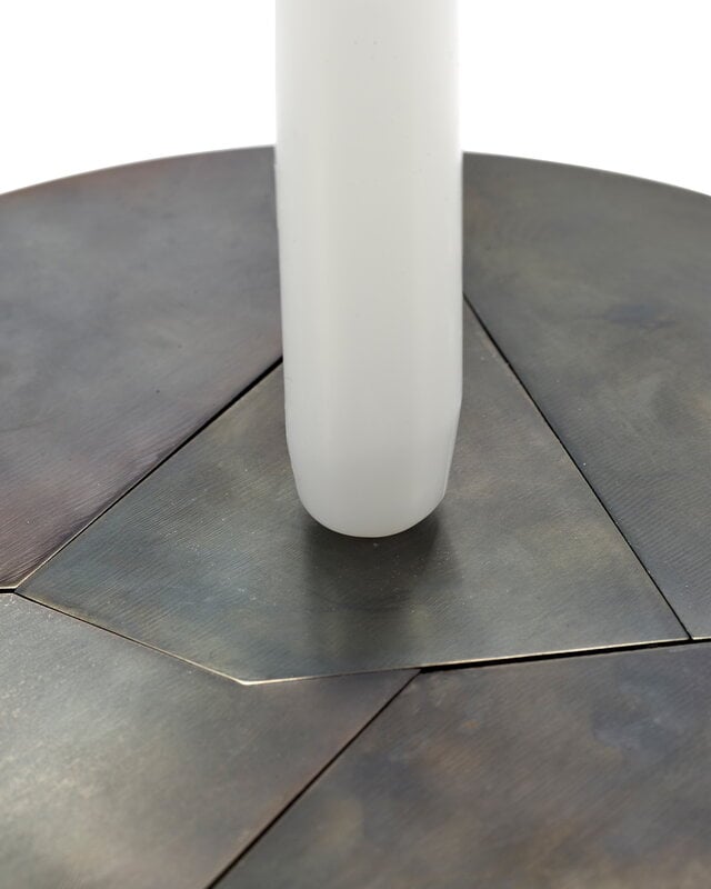 Serax Portacandela Candelabra, acciaio blu, immagine extra