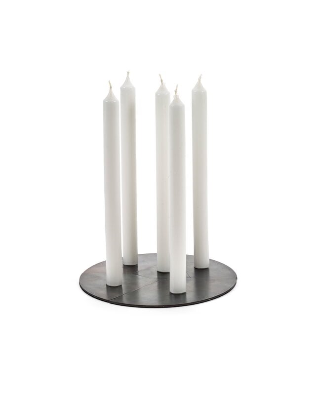 Serax Portacandela Candelabra, acciaio blu, immagine extra