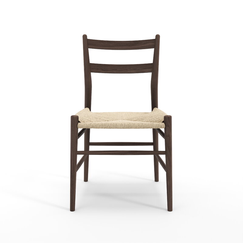 Sibast No 59 chair, walnut - natural paper cord, extra image
