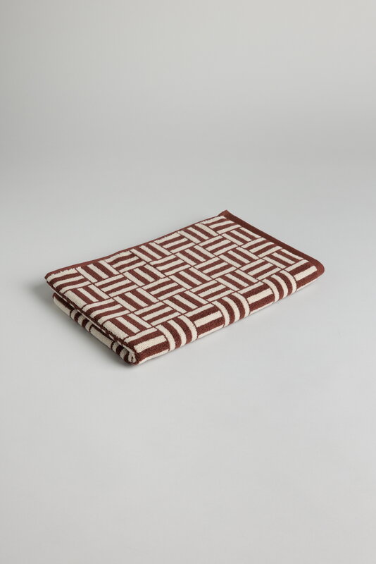 Baina Kylpyhuoneen matto Saroma, 50 x 80 cm, mudbrick - creme, näkymä 4
