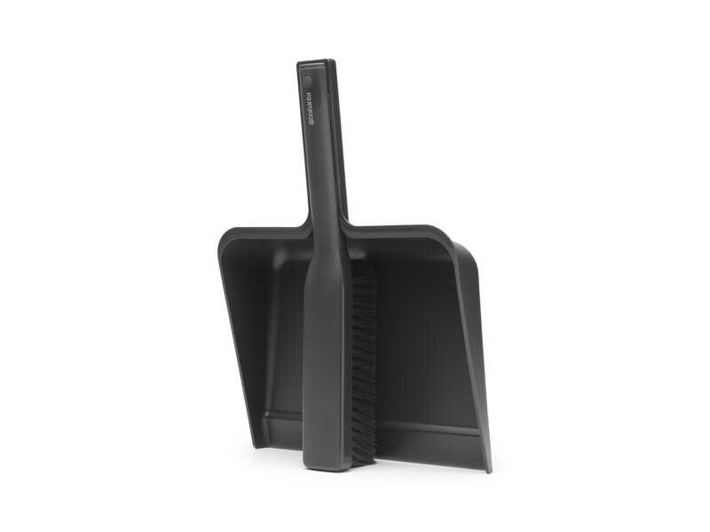 Brabantia SinkSide dustpan and brush set, dark grey, extra image