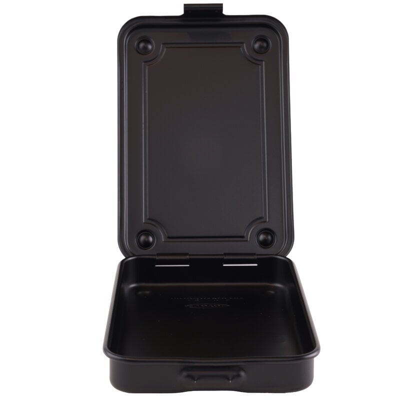 Toyo Steel T-152 Trunk Shape toolbox, low, black, extra image