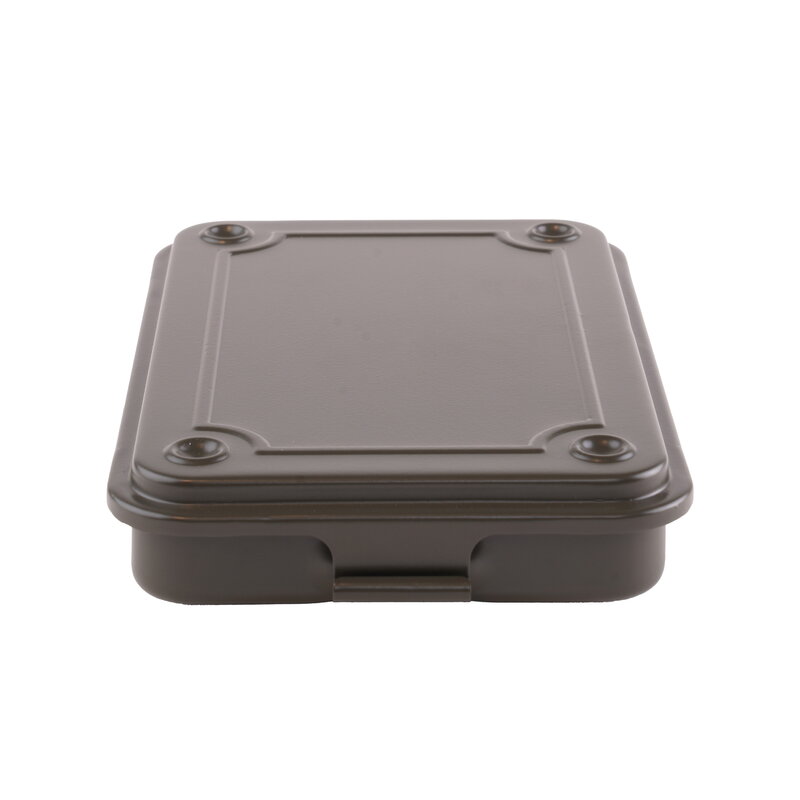 Toyo Steel T-152 Trunk Shape toolbox, low, moss green, extra image