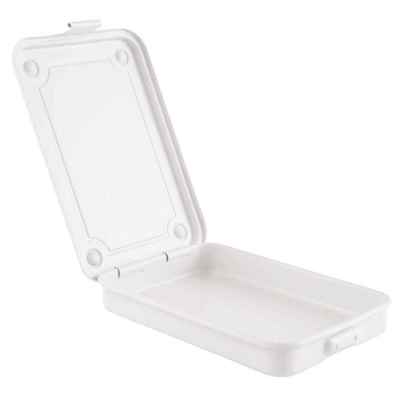 Toyo Steel T-152 Trunk Shape toolbox, low, white, extra image