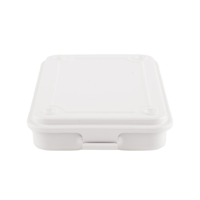 Toyo Steel T-152 Trunk Shape toolbox, low, white, extra image