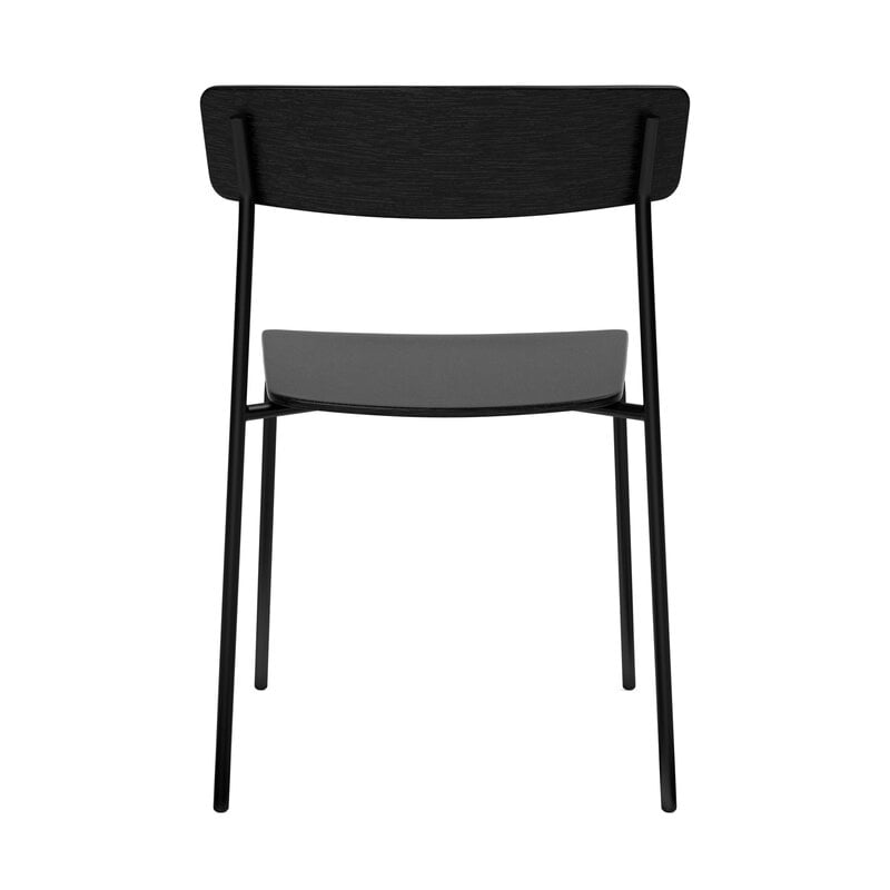 TAKT T01 Cross chair, tube, black oak, view 3