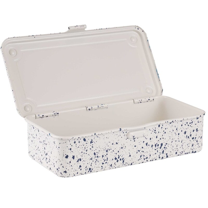 Toyo Steel T-190 Trunk Shape toolbox, Japanese white indigo, extra image
