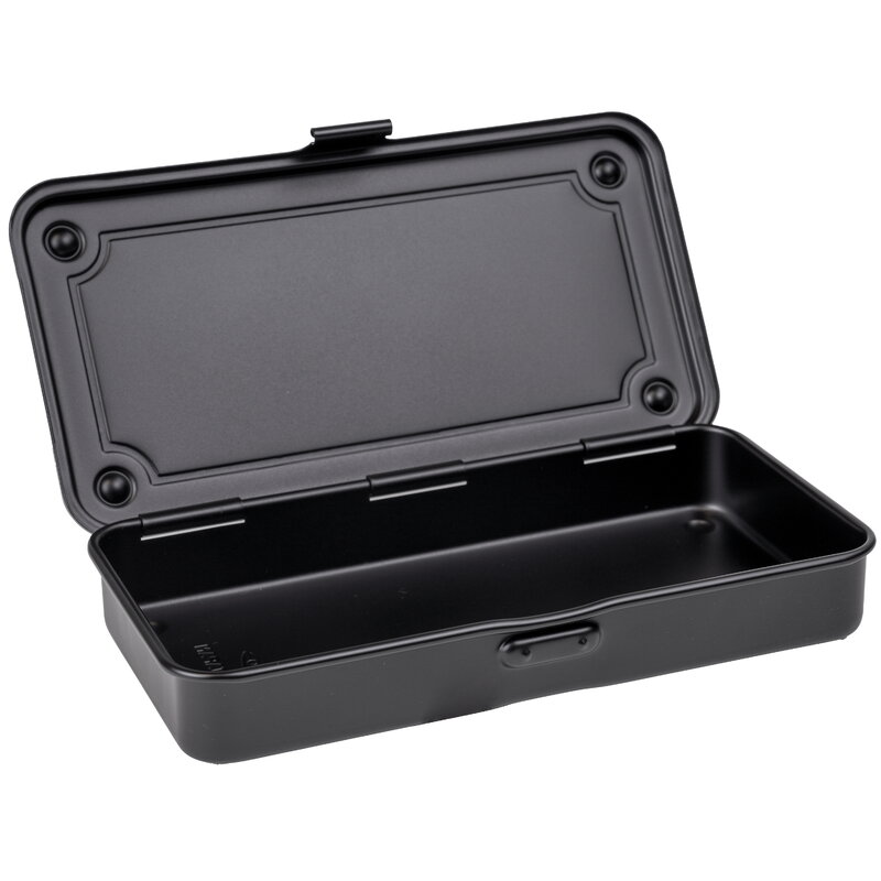 Toyo Steel T-192 Trunk Shape boîte à outils, noire, image extra