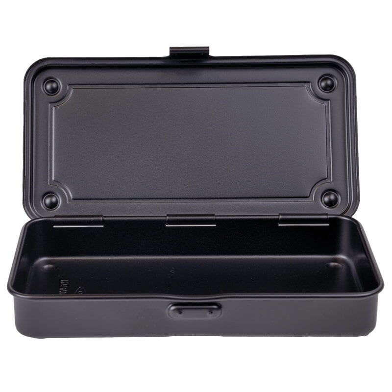 Toyo Steel T-192 Trunk Shape boîte à outils, noire, image extra