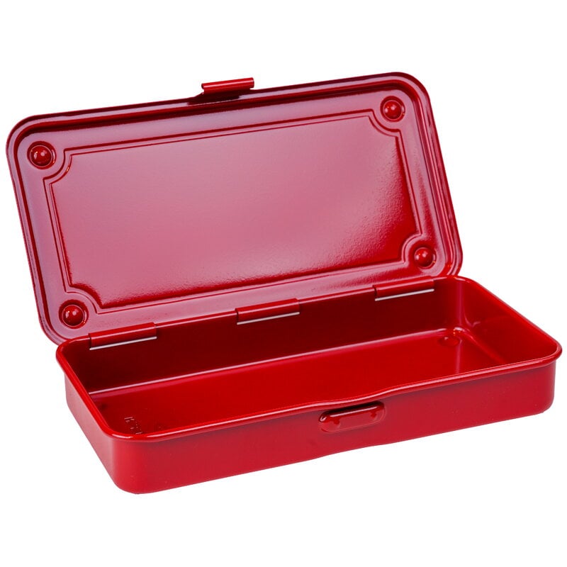 Toyo Steel T-192 Trunk Shape toolbox, red, extrabild