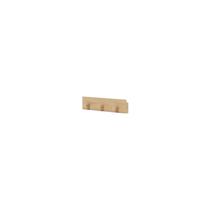 TAKT T21 Curve coat rack, 30 cm, oak, view 6