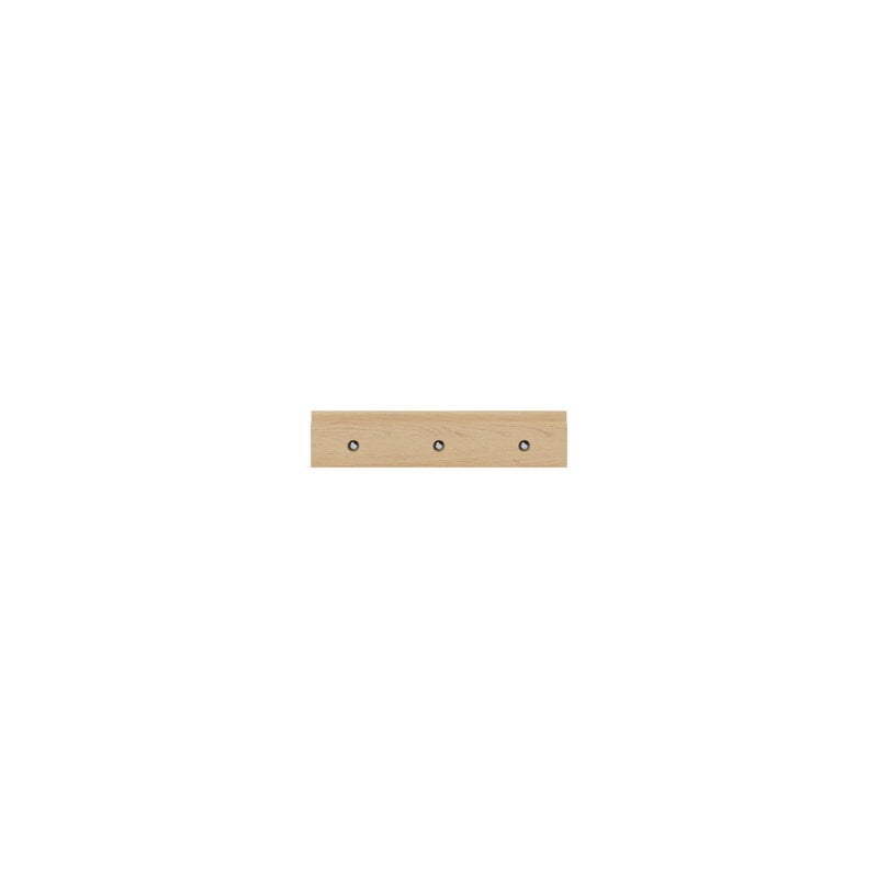 TAKT T21 Curve coat rack, 30 cm, oak, view 3