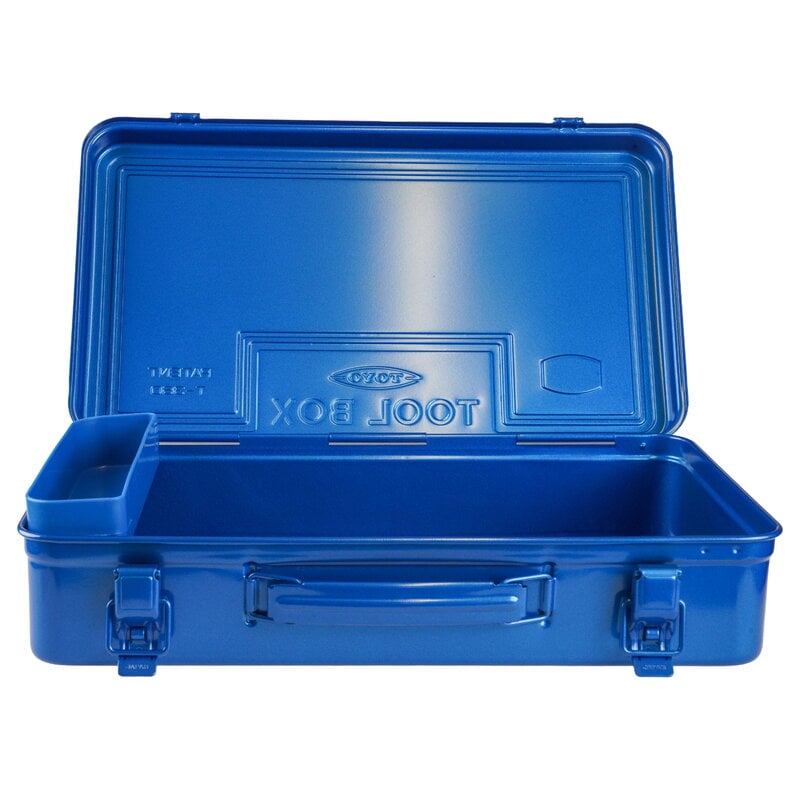 Toyo Steel T-360 Trunk Shape Werkzeugkasten, blau, extrabild