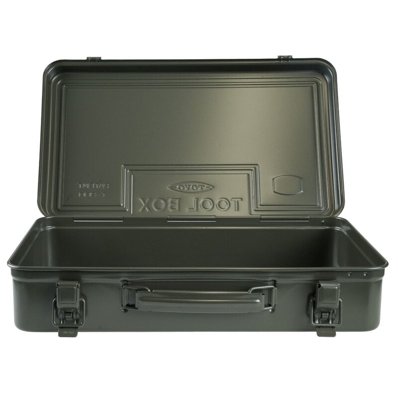 Toyo Steel T-360 Trunk Shape caja de herramientas, verde musgo, imagen extra