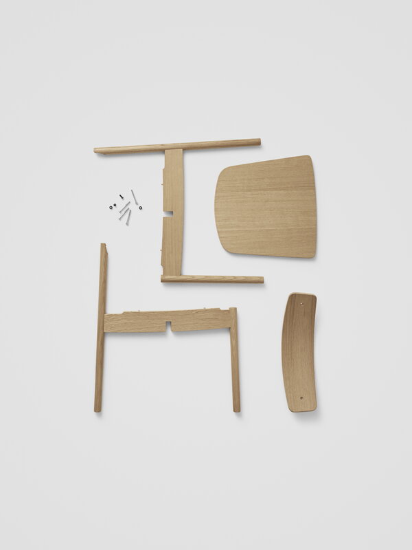 TAKT T01 Cross chair, roble, vista 9