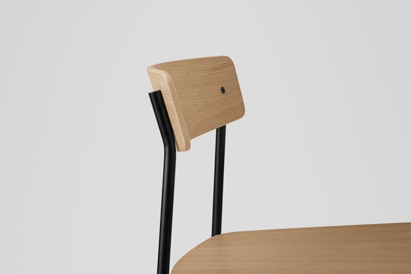 TAKT T01 Cross chair, tube, oak, view 7