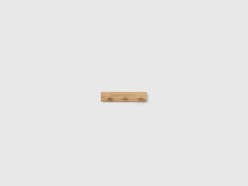 TAKT T21 Curve coat rack, 30 cm, oak, view 4