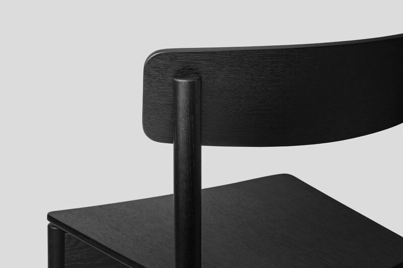 TAKT T01 silla Cross, roble negro, imagen extra
